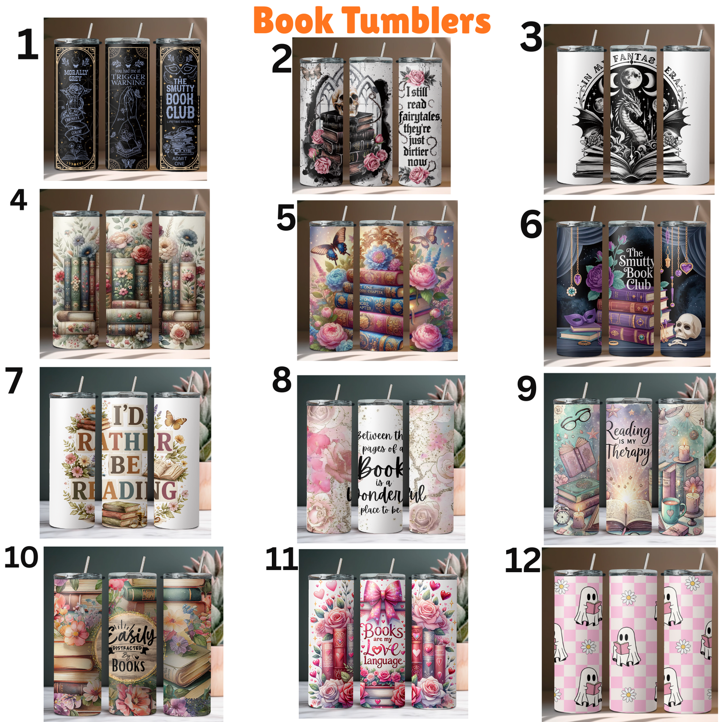 Book Tumblers