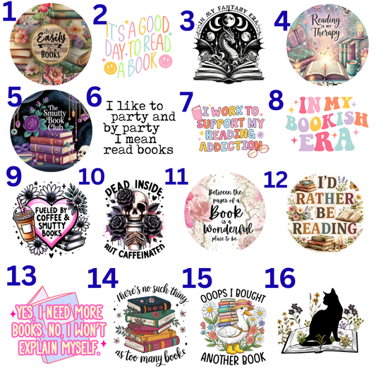 Book Cardstock Freshie