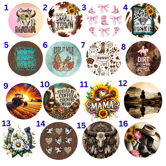Country Cardstock Freshie